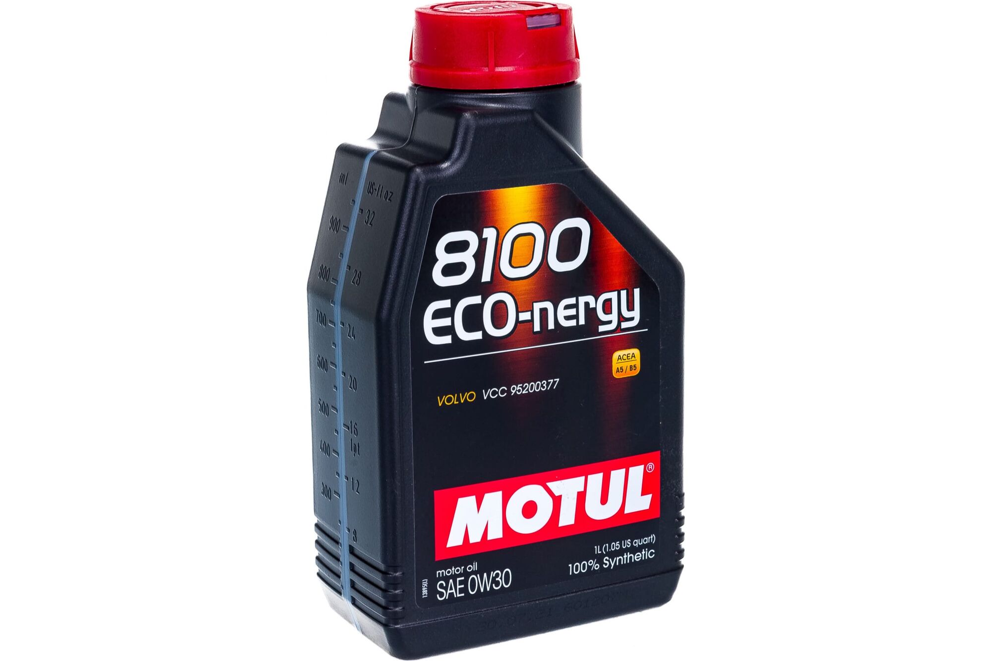 Синтетическое масло 8100 ECO-nergy 0W30 1 л MOTUL 102793