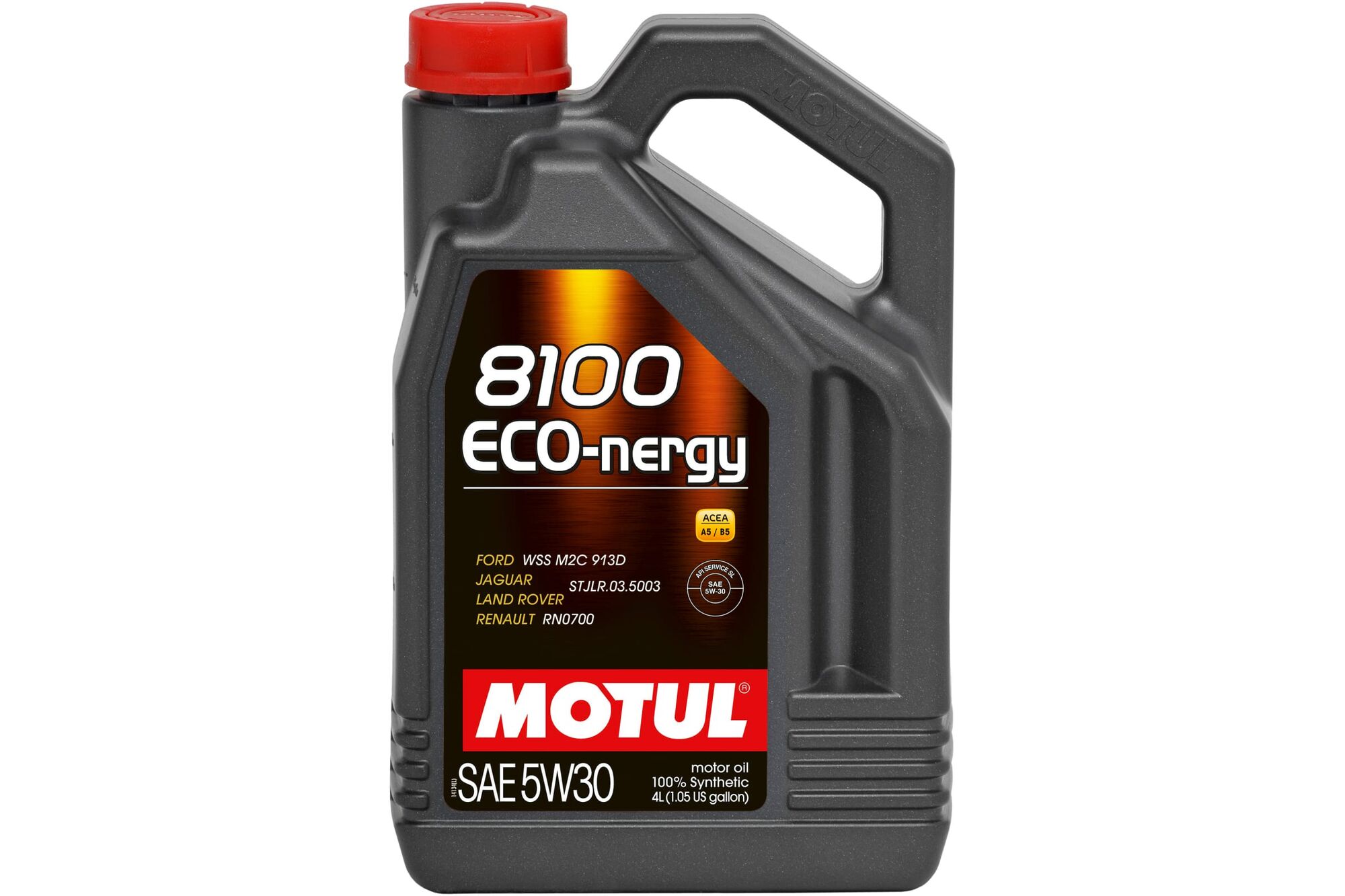 Синтетическое масло 8100 ECO-nergy 5W30 4 л MOTUL 104257 Land Rover