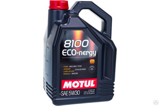 Синтетическое масло 8100 ECO-nergy 5W30 5 л MOTUL 102898 Land Rover 