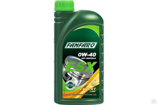 Синтетическое моторное масло FANFARO ESX 0w-40, 1 л FF6711-1 