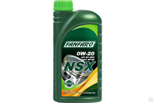Синтетическое моторное масло Fanfaro NSX 0w-20, 1 литр FF6724-1 