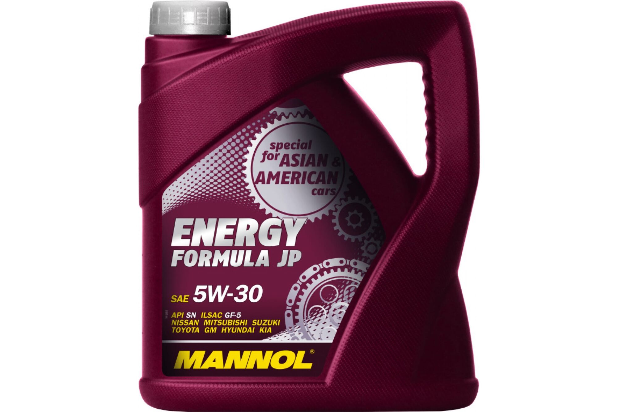 Синтетическое моторное масло MANNOL ENERGY FORMULA JP 5W30 4 л 1060 Honda