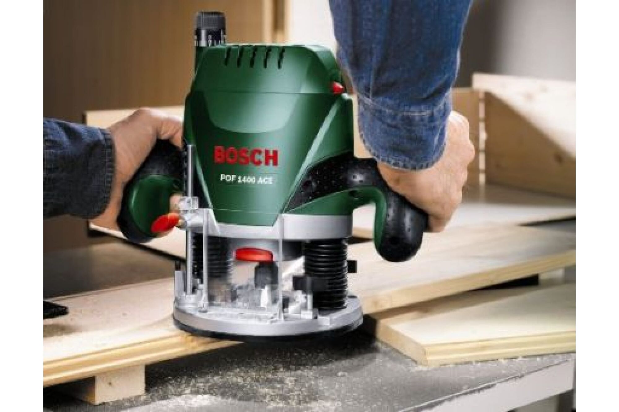 Фрезер Bosch POF 1400 ACE + 6 фрез 0.603.26C.801, цена в Екатеринбурге от  компании ГЛОБАЛСТРОЙРТИ