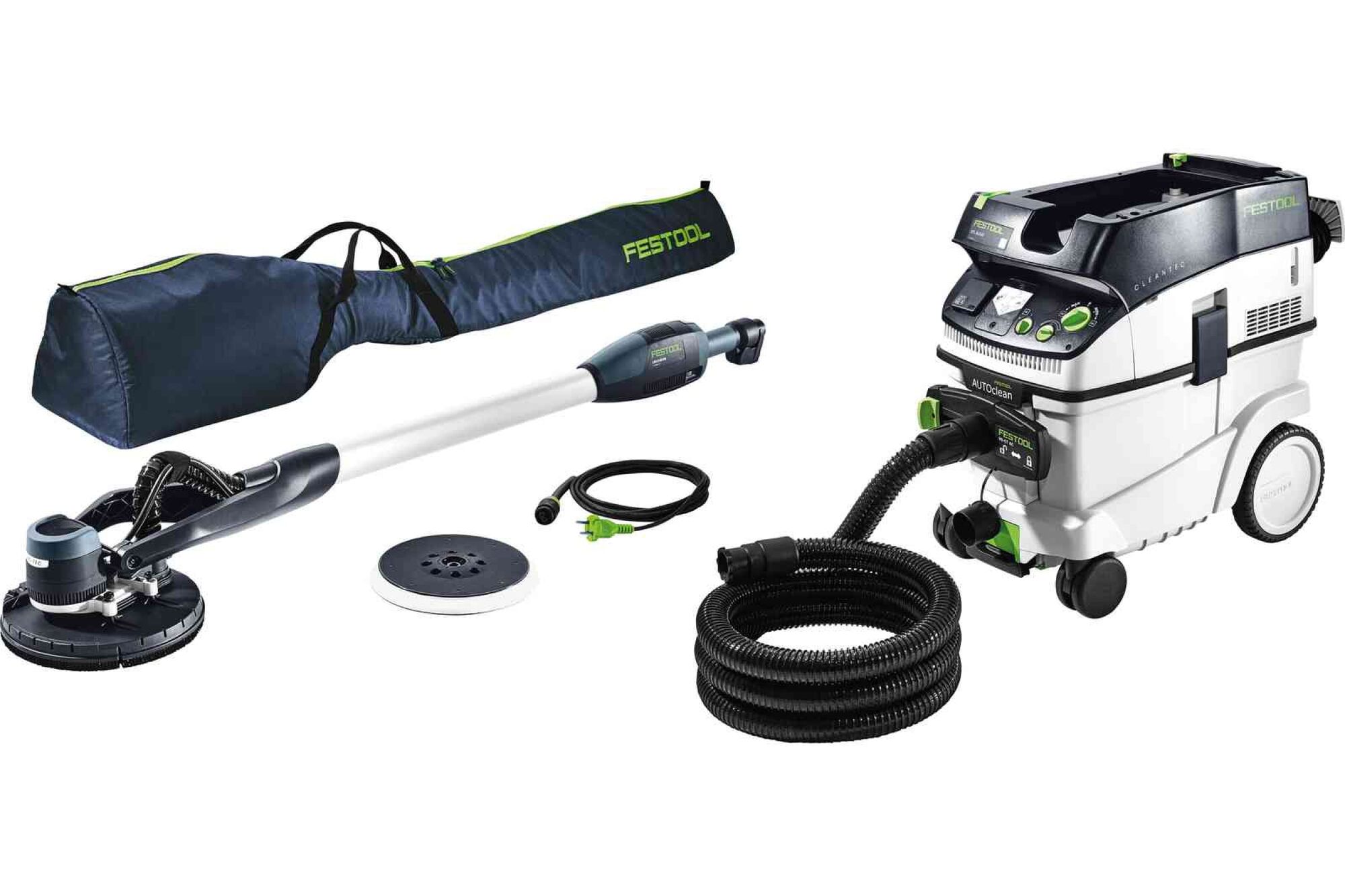 Шлифовальная машинка с пылеудаляющим аппаратом FESTOOL PLANEX-E  LHS-E225/CTL36-Set 575447, цена в Екатеринбурге от компании ГЛОБАЛСТРОЙРТИ