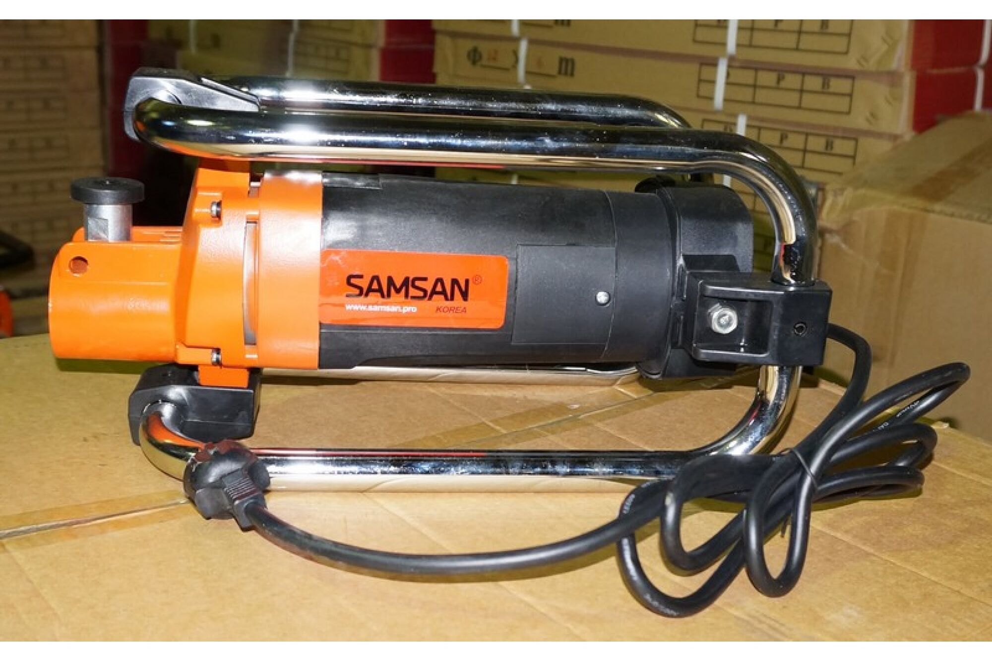Электрический вибратор 2,3 кВт Samsan KVM 2300 ЭЛЕ097 2