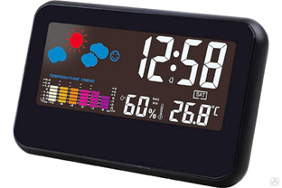 Электронные часы с метеостанцией IRIT IR-708 #1