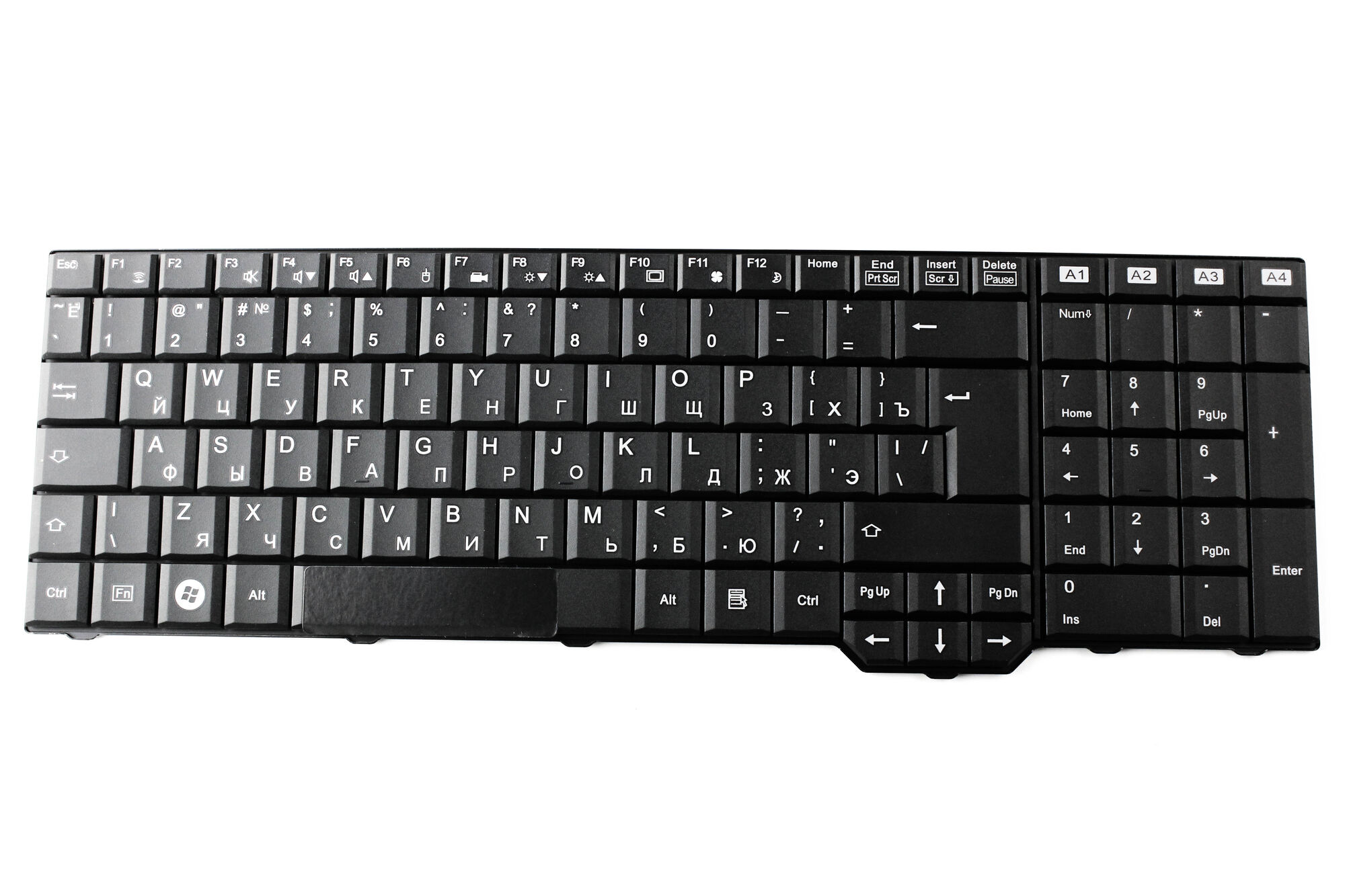 Клавиатура для ноутбука Fujitsu-Siemens Amilo Xa3520 Черная p/n: AEEF9U00010, V080329DK4, V080346DK4 Fujitsu-Simens