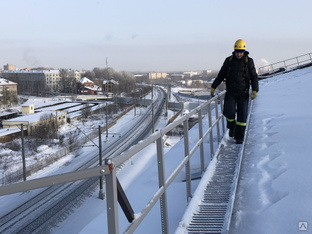 Ограждение кровельное эконом тип 2 h 120см