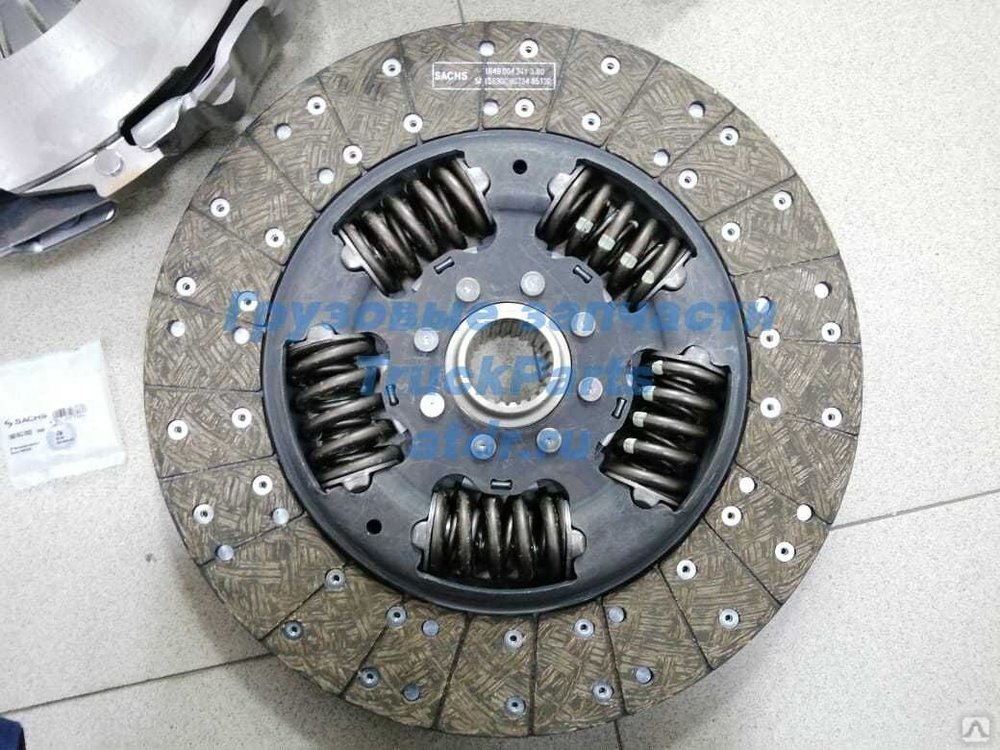 3400710064 Sachs. Двухдисковое сцепления Вольво фш16.