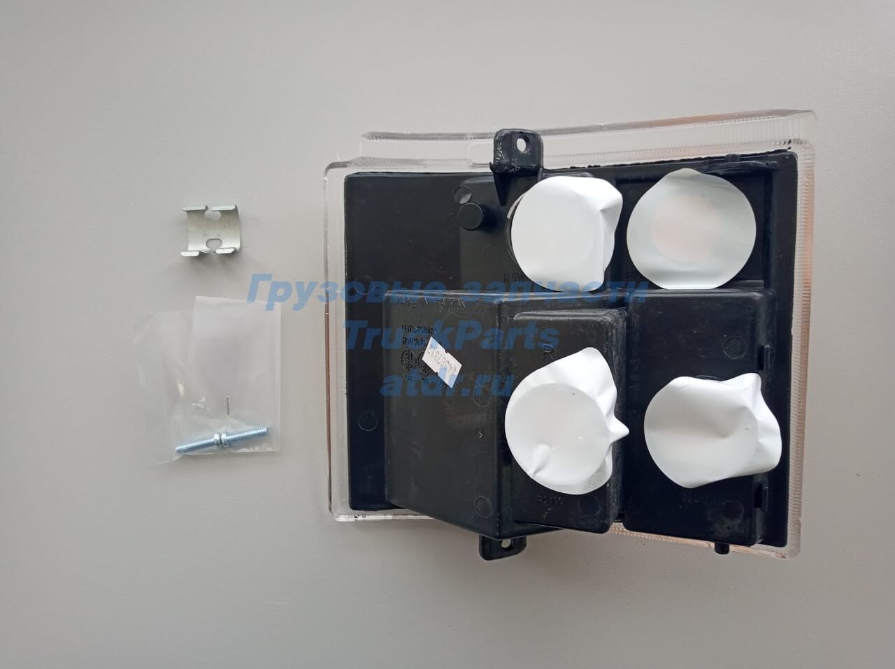 Фара Скания 4 левая с поворотником и электрорегулировкой DEPO 771-1104L-LDEMU
