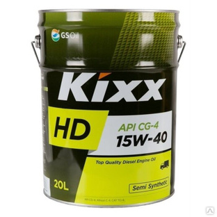 Масло моторное Kixx HD CG-4 15W-40 20 л полусинтетическое Артикул L2023P20E1 