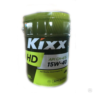 Масло моторное Kixx HD CH-4 15W-40 20 л полусинтетическое Артикул L2062P20E1 