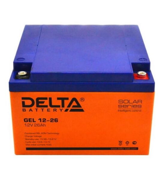 Аккумуляторная батарея Delta GEL 12- 26