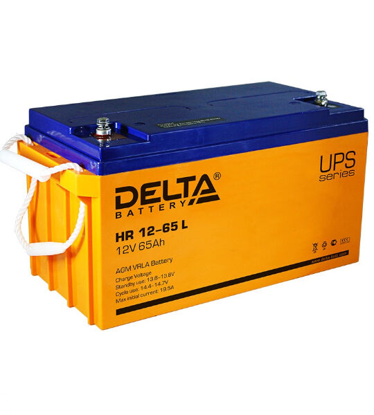 Аккумуляторная батарея Delta HR 1265 L AGM