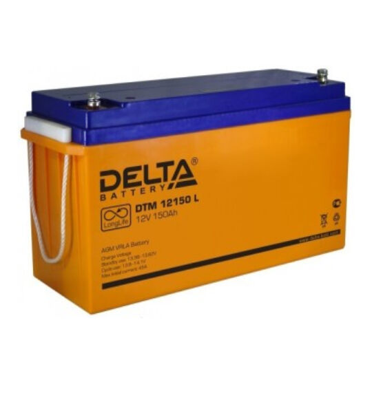 Аккумуляторная батарея Delta DTM 12150 L AGM