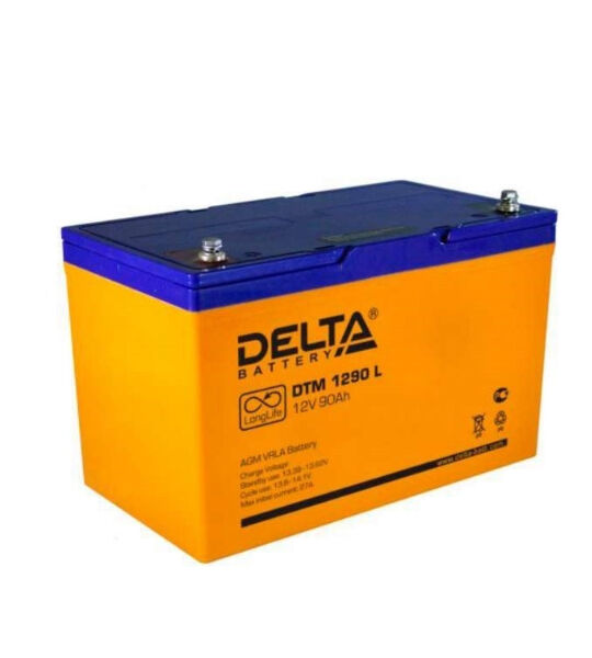 Аккумуляторная батарея Delta DTM 1290 L AGM