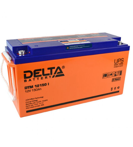 Аккумуляторная батарея Delta DTM 12150 I AGM