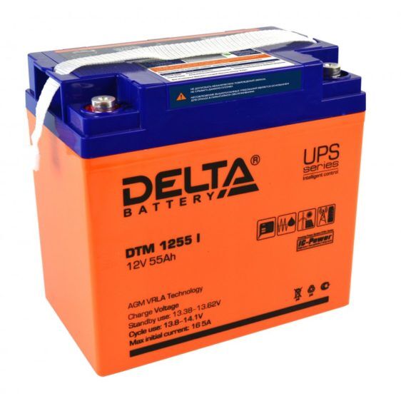 Аккумуляторная батарея Delta DTM 1255 I AGM
