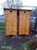 Дачный туалет деревянный 1*1.1 метр квадратный #5