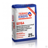 КРЕПС Штукатурка декоративная ШУБА (1,5 мм) 25 кг/56шт.