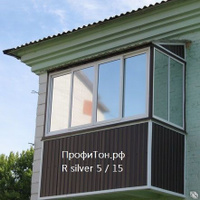 Пленка архитектурная балконная (тёмное ЗЕРКАЛО)