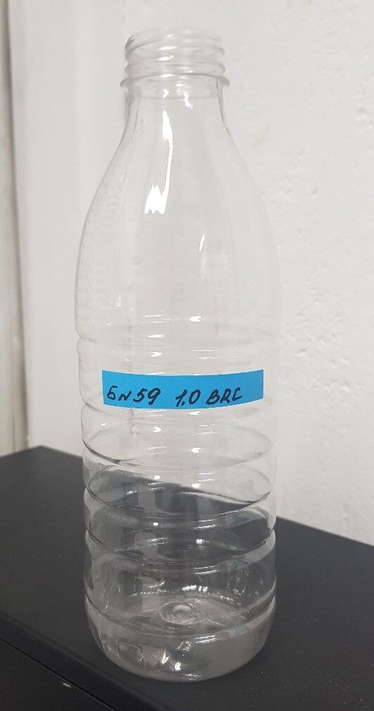 ПЭТ бутылка 1 л 38 мм прозрачная