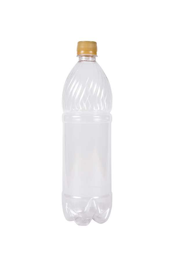 ПЭТ бутылка 1 л 28 мм прозрачная