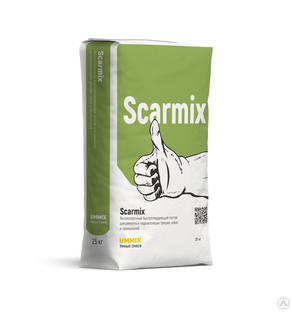 Scarmix Высокопрочная смесь тиксотропного типа для герметизации трещин, швов, примыканий и вводов коммуникаций 