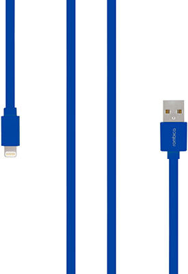 Кабель Rombica Digital MR-01 интерфейс Lightning to USB. Длина 1 м. Цвет синий (CB-MR01N)