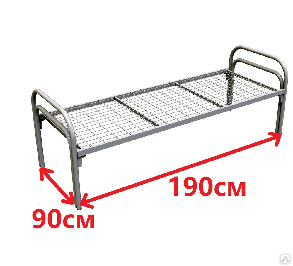 Размер односпальной железной кровати