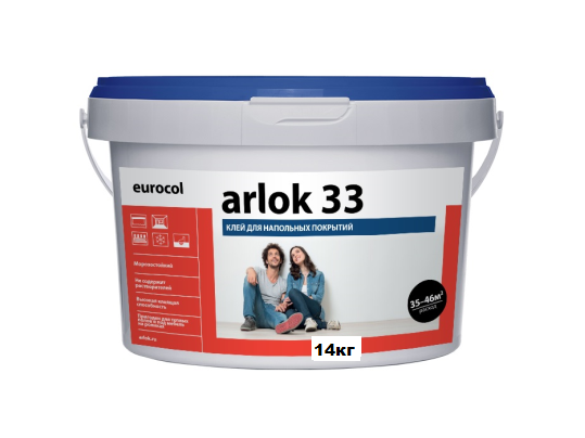 Клей водно-дисперсионный для напольных покрытий ARLOK 33