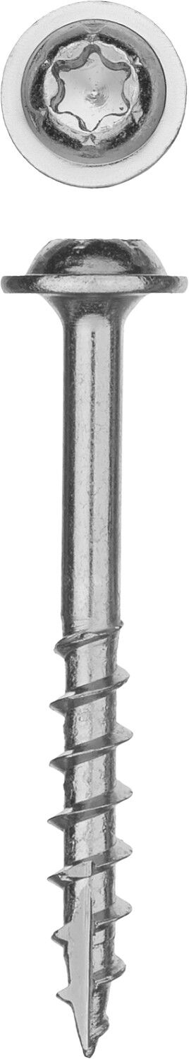 ЗУБР 25 х 4.2 мм, редкая резьба, цинк, 500 шт, саморез для глухих отверстий, Профессионал (30081-42-025) Зубр