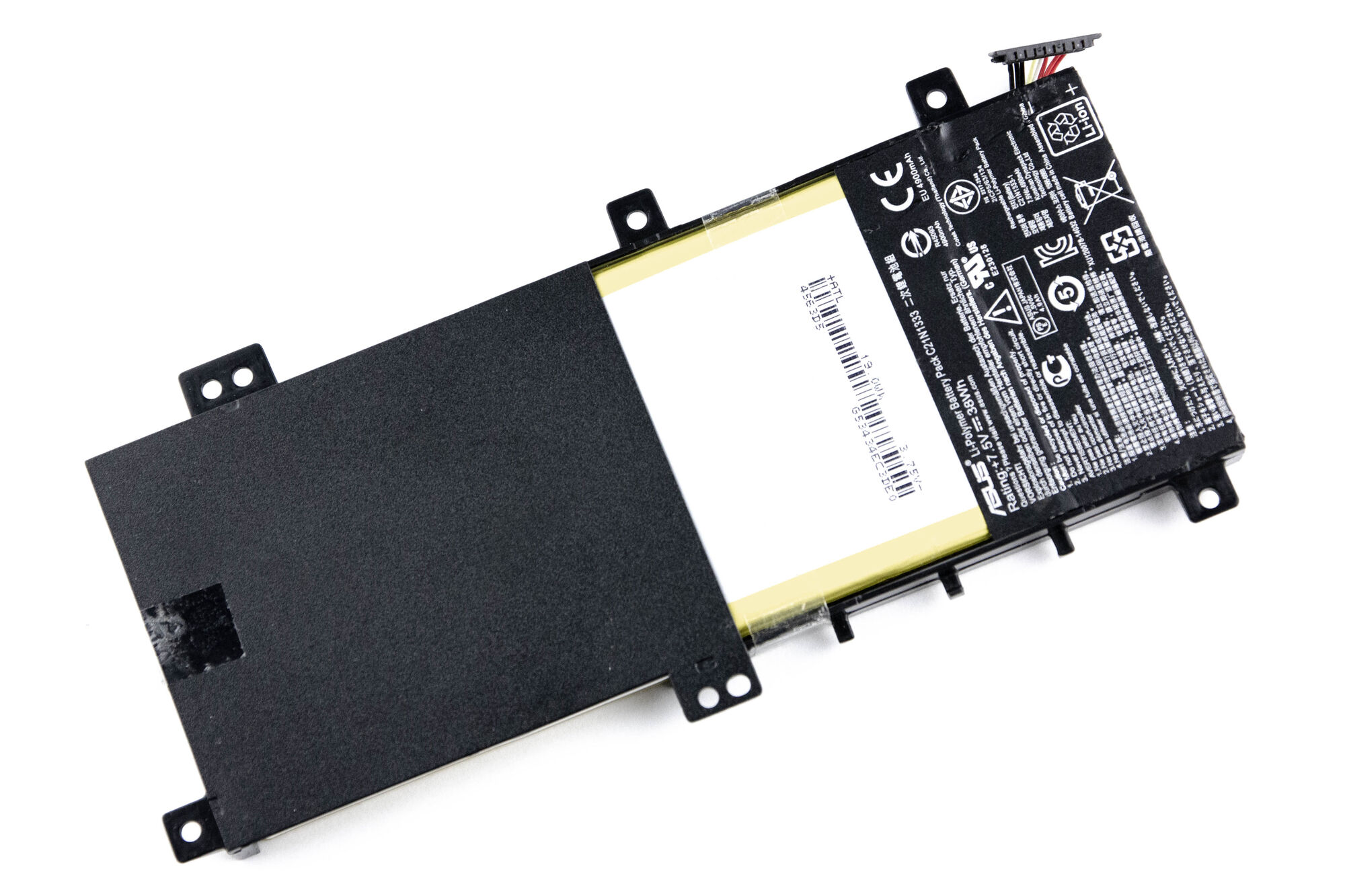 Аккумулятор для Asus TP550LD X454WA (7.6V 5000mAh) ORG p/n: C21N1333