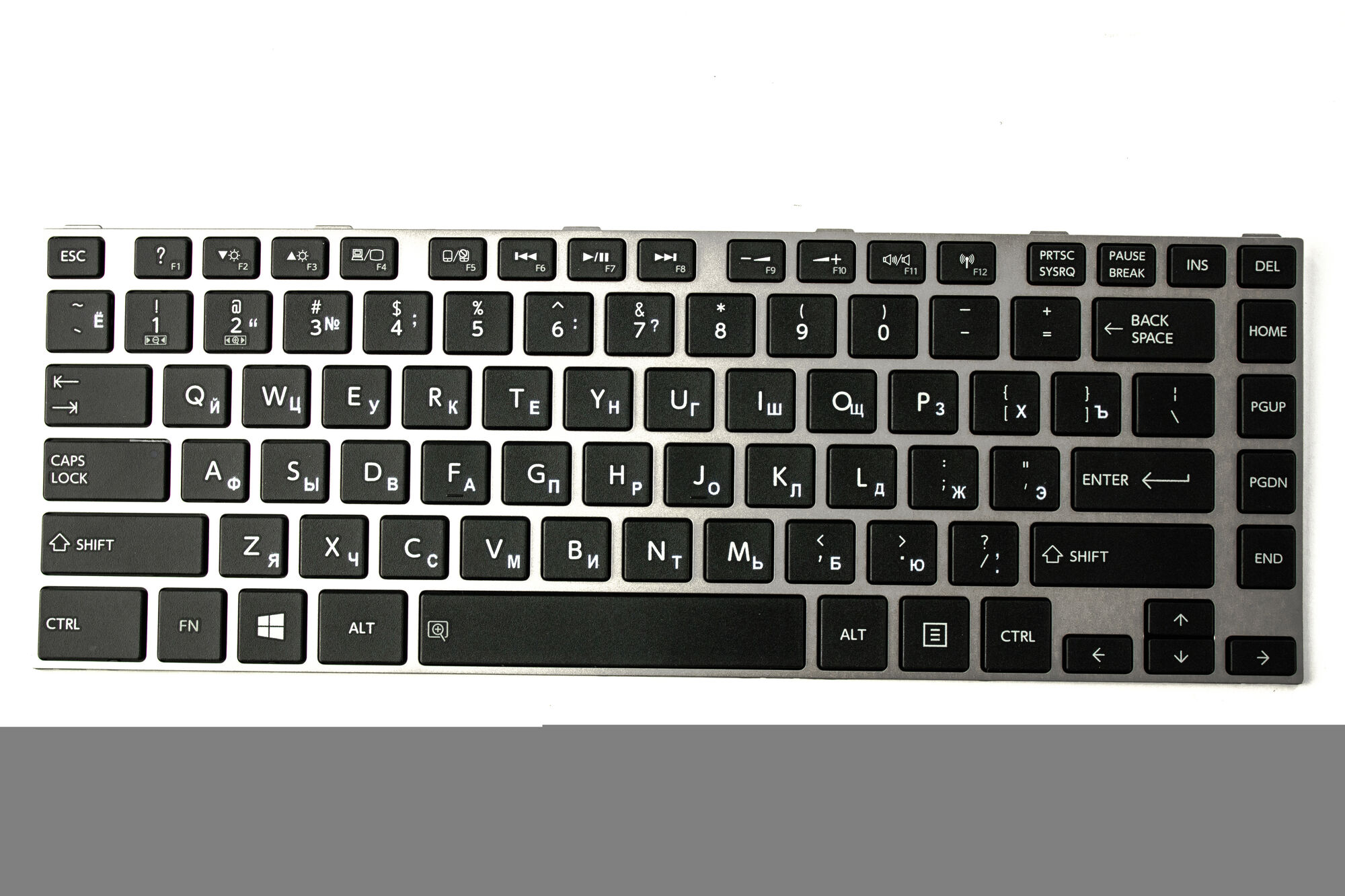 Клавиатура для ноутбука Toshiba U40-A M40-A p/n: NSK-TUGBC, 9Z.N7SBC.G01, PK1310R1A28