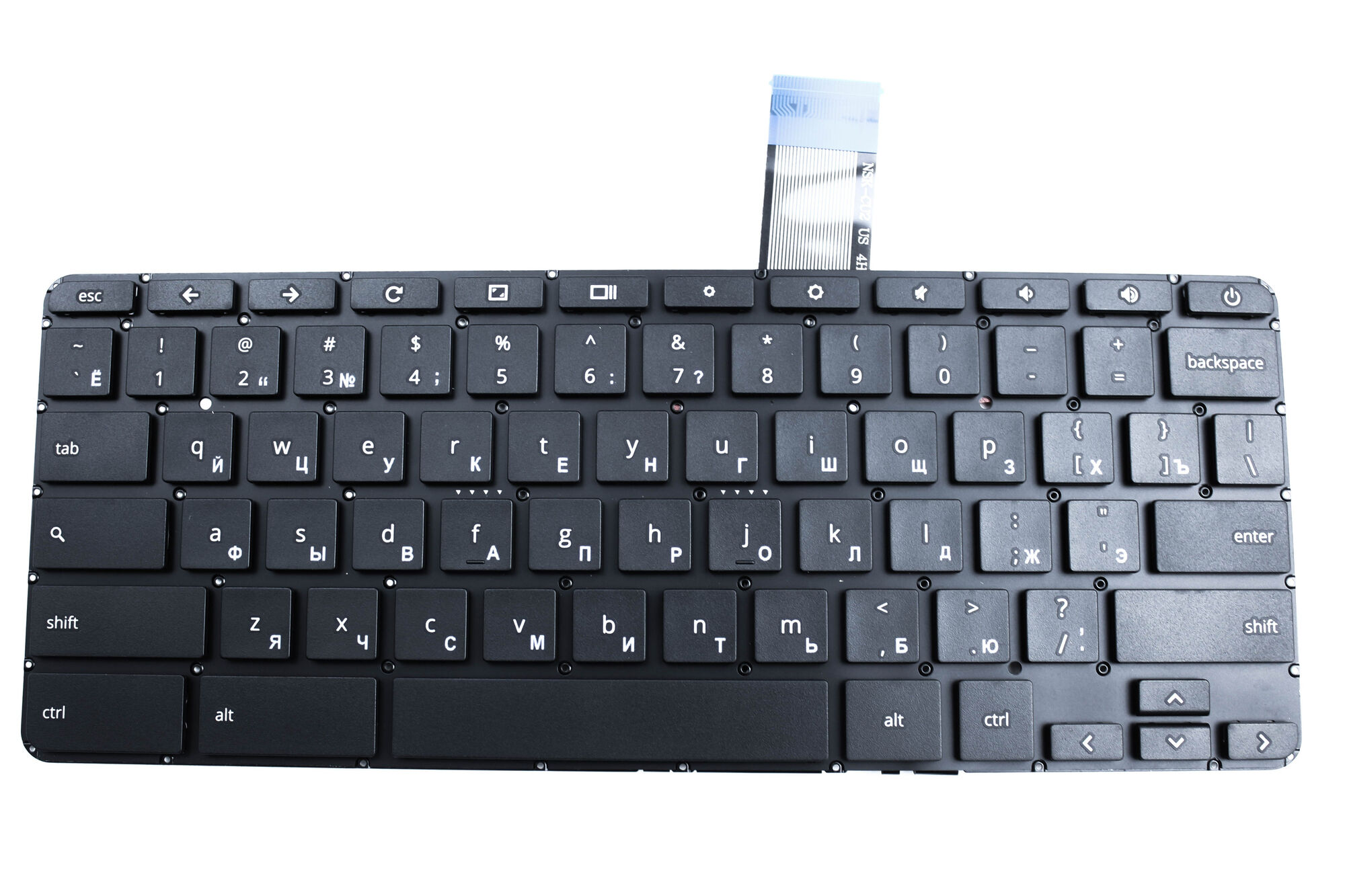 Клавиатура для HP Chromebook 11 G2 p/n: 9Z.NBTSQ.201, 788699-001