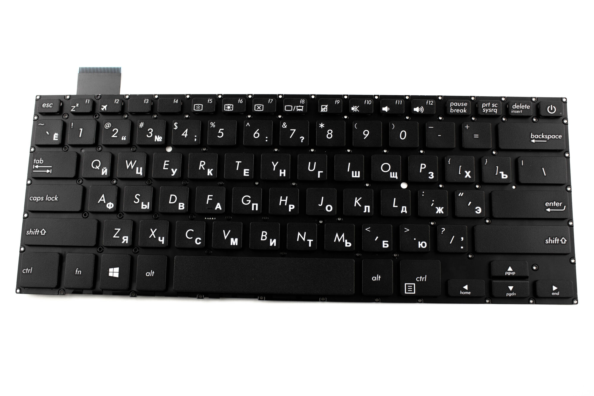 Клавиатура для Asus X407 p/n: NSK-WJBSB, 9Z.NDASB.B01, 0KNB0-4129US00