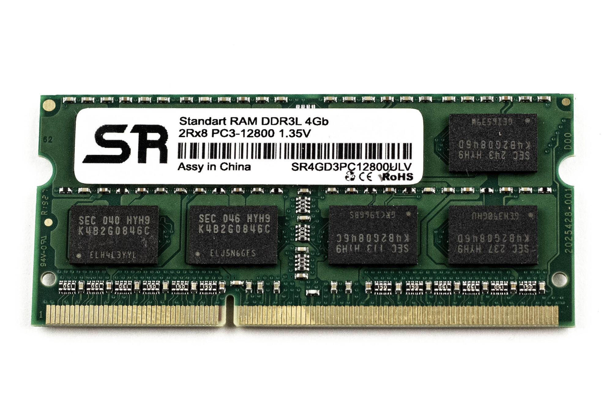 Память Ankowall DDR3L SODIMM 4Gb 1600MHz 1.35V PC3-12800