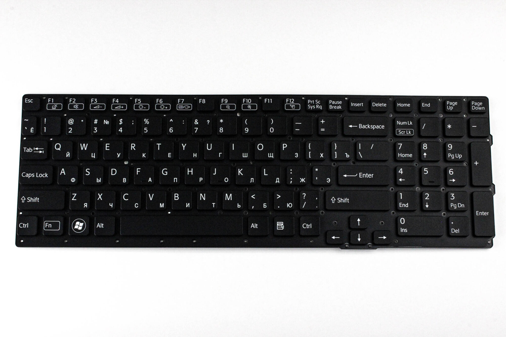 Клавиатура для ноутбука Sony VPC-SE черная без подсветки p/n: 148986151, 9Z.N6CBF.20R, NSK-SE2BF