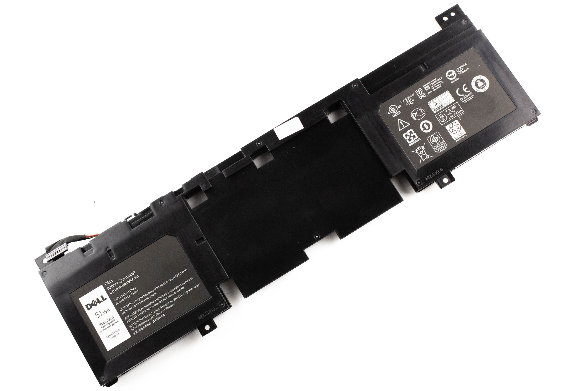 Аккумулятор для Dell Alienware 13 R2 (15.2V 3875mAh) ORG p/n: ALW13ED P56G N1WM4