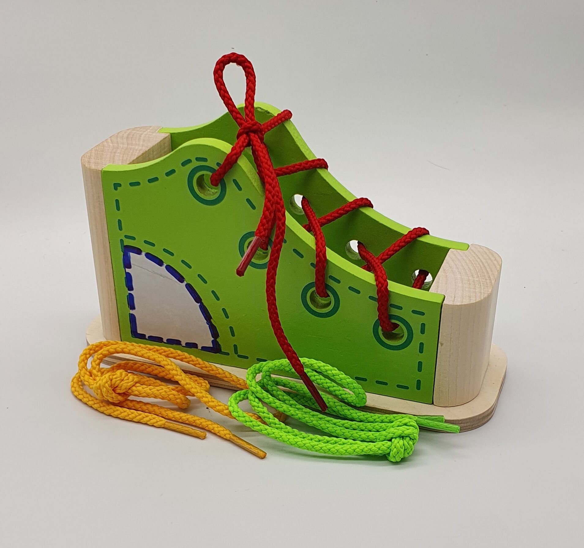 Шнурки для обуви полиэфирные 3 мм цветные 50 пар