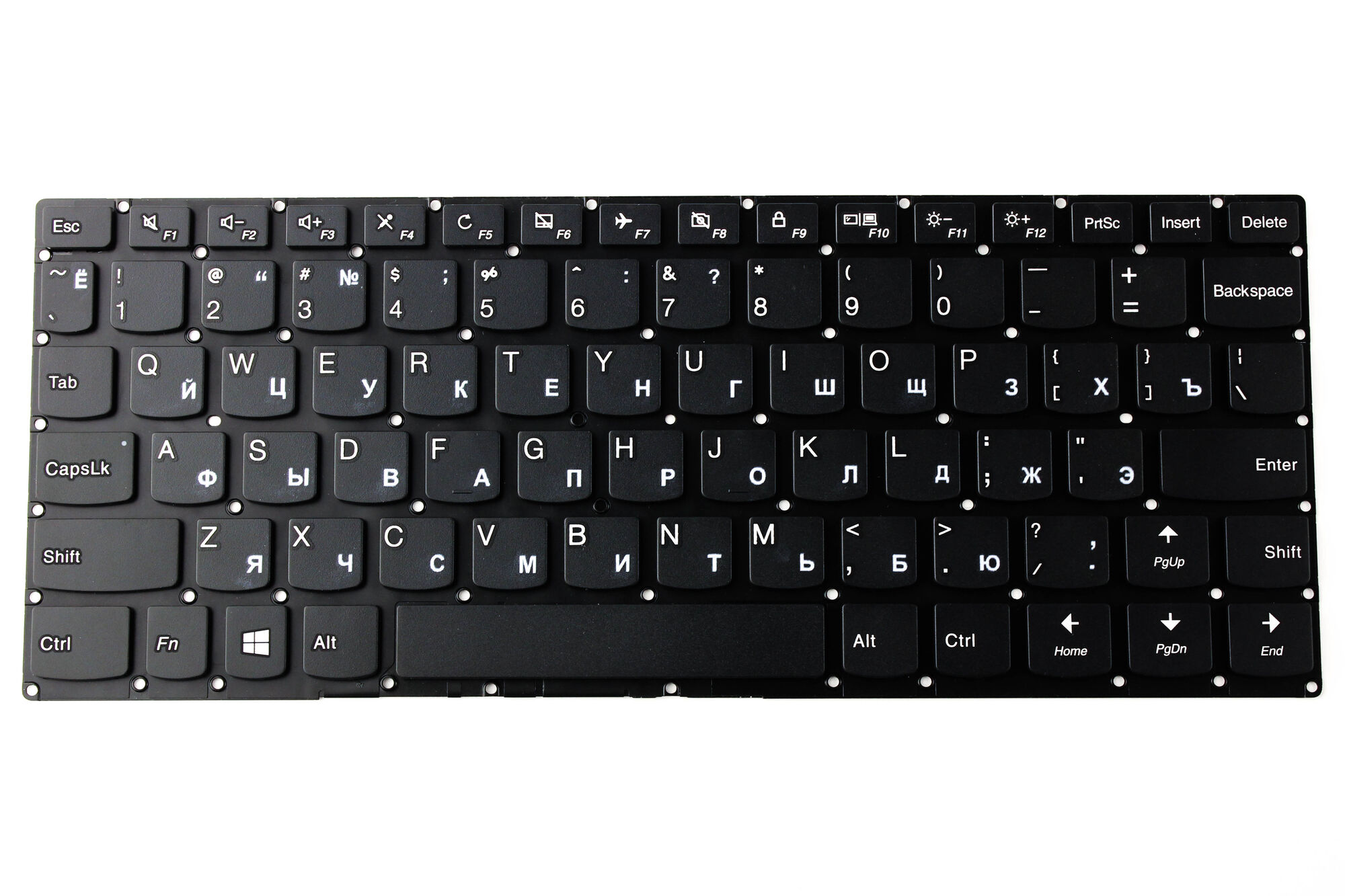 Клавиатура для ноутбука Lenovo 310-11IAP 710-11IKB черная p/n: SN20K86378, PK1311G1A06, 1204-01352