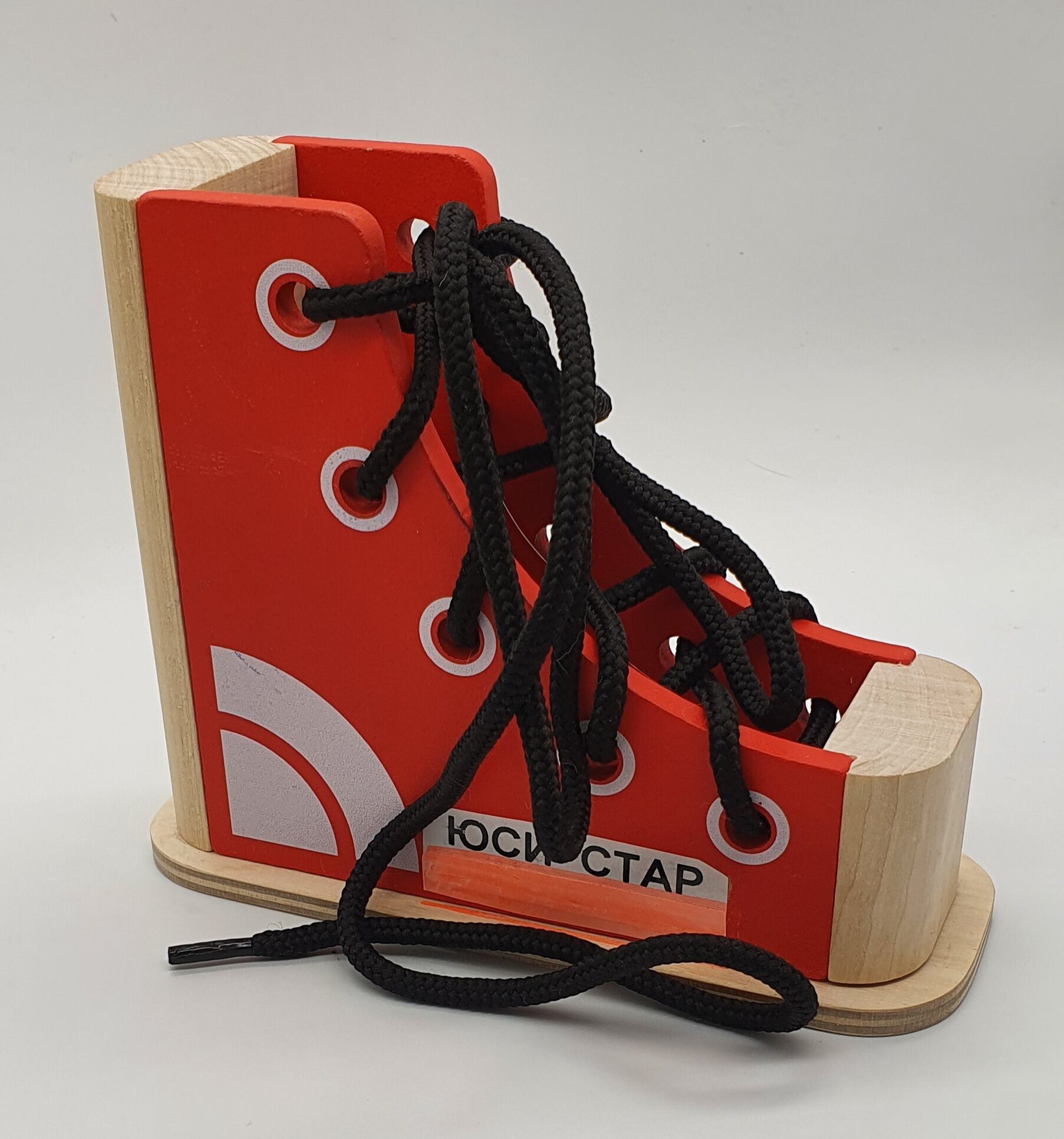 Шнурки для обуви полиэфирные 5 мм 250 см черные 50 пар