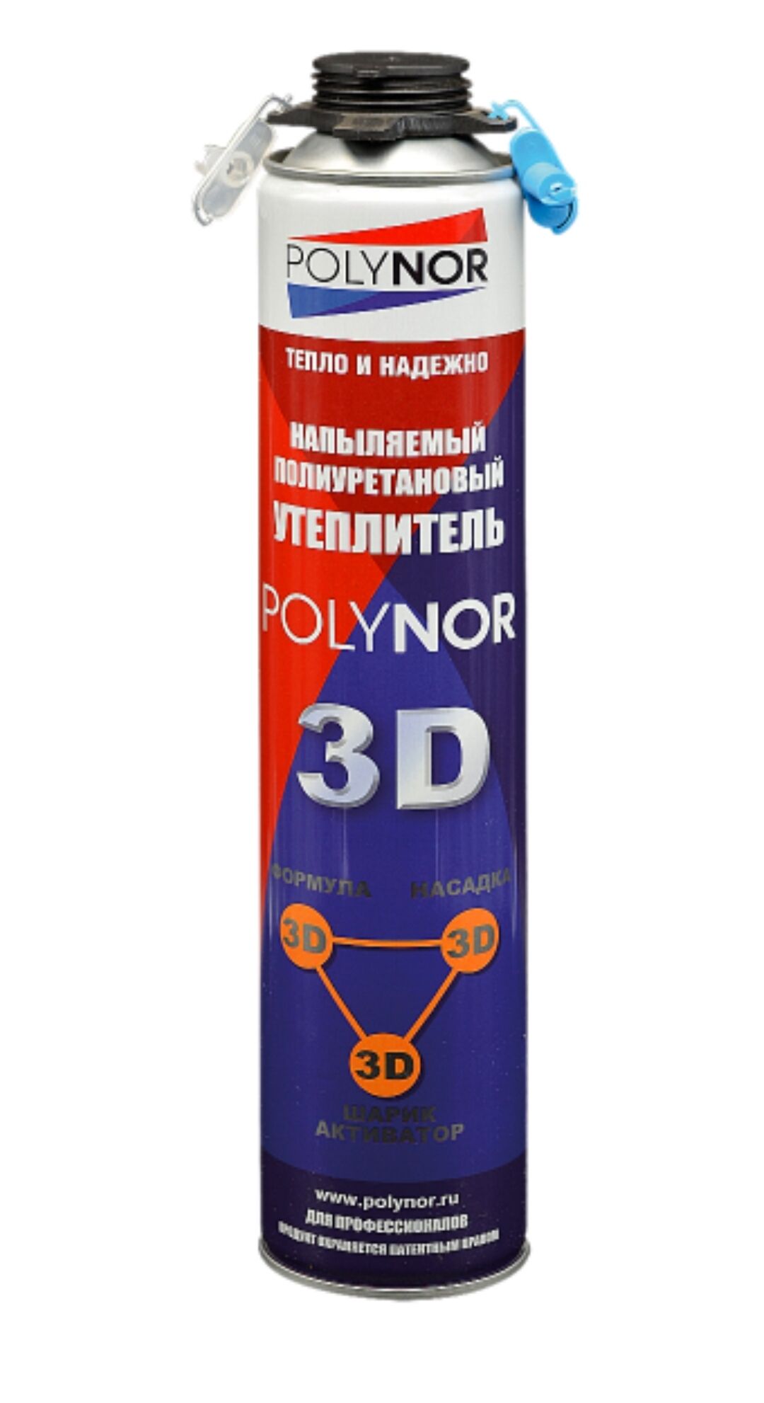 Утеплитель напыляемый POLYNOR 3D