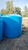 Бак для воды пластиковый овально-вертикальный 10000 л синий Aquaplast #7