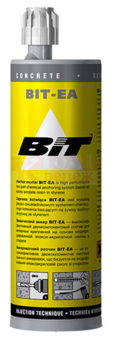 BIT-EA Химический анкер BIT для бетона и железобетона эпокси-акрилат, 400 мл