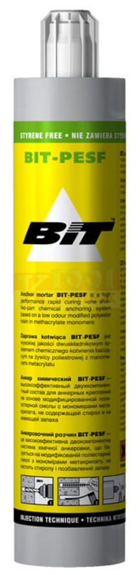 BIT-PESF Химический анкер BIT для пенобетона полиэстер, 300 мл