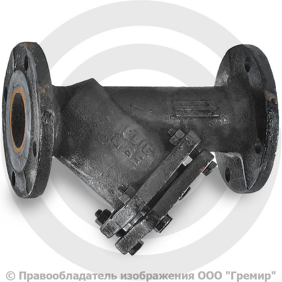 Фильтр сетчатый чугунный фланцевый Ду-100 Ру-16 (Т