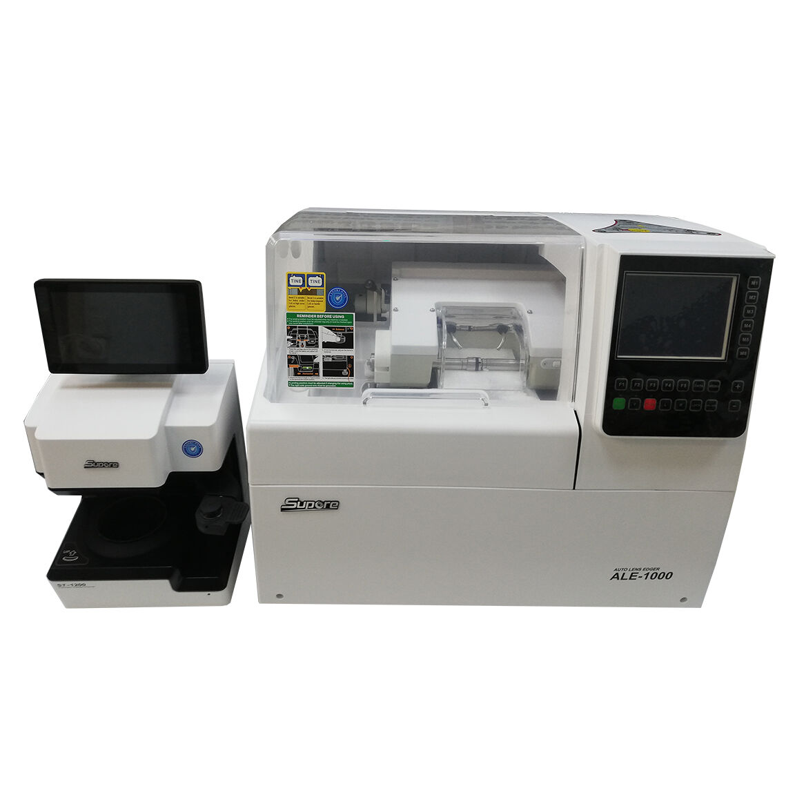 Станок-автомат для обработки линз Supore ALE-1000 + сканер ST-1200