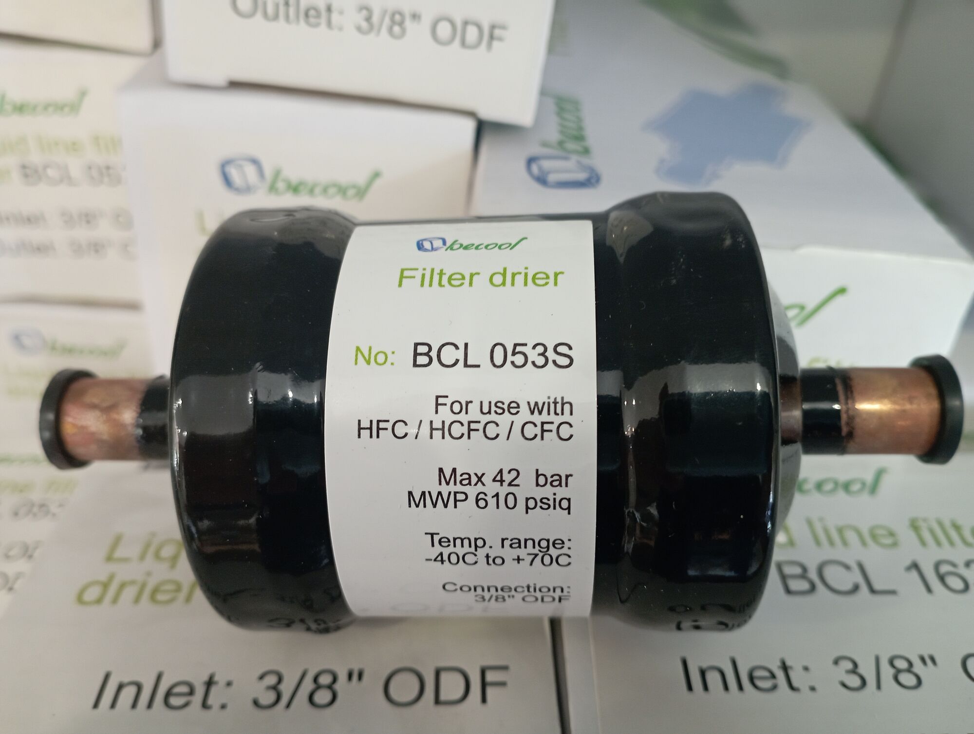 Фильтры-осушитель Becool BCL 053 S под пайку