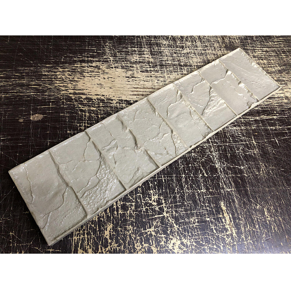 Полиуретановый штамп для печатного бетона Бордюр Старый замок F3370